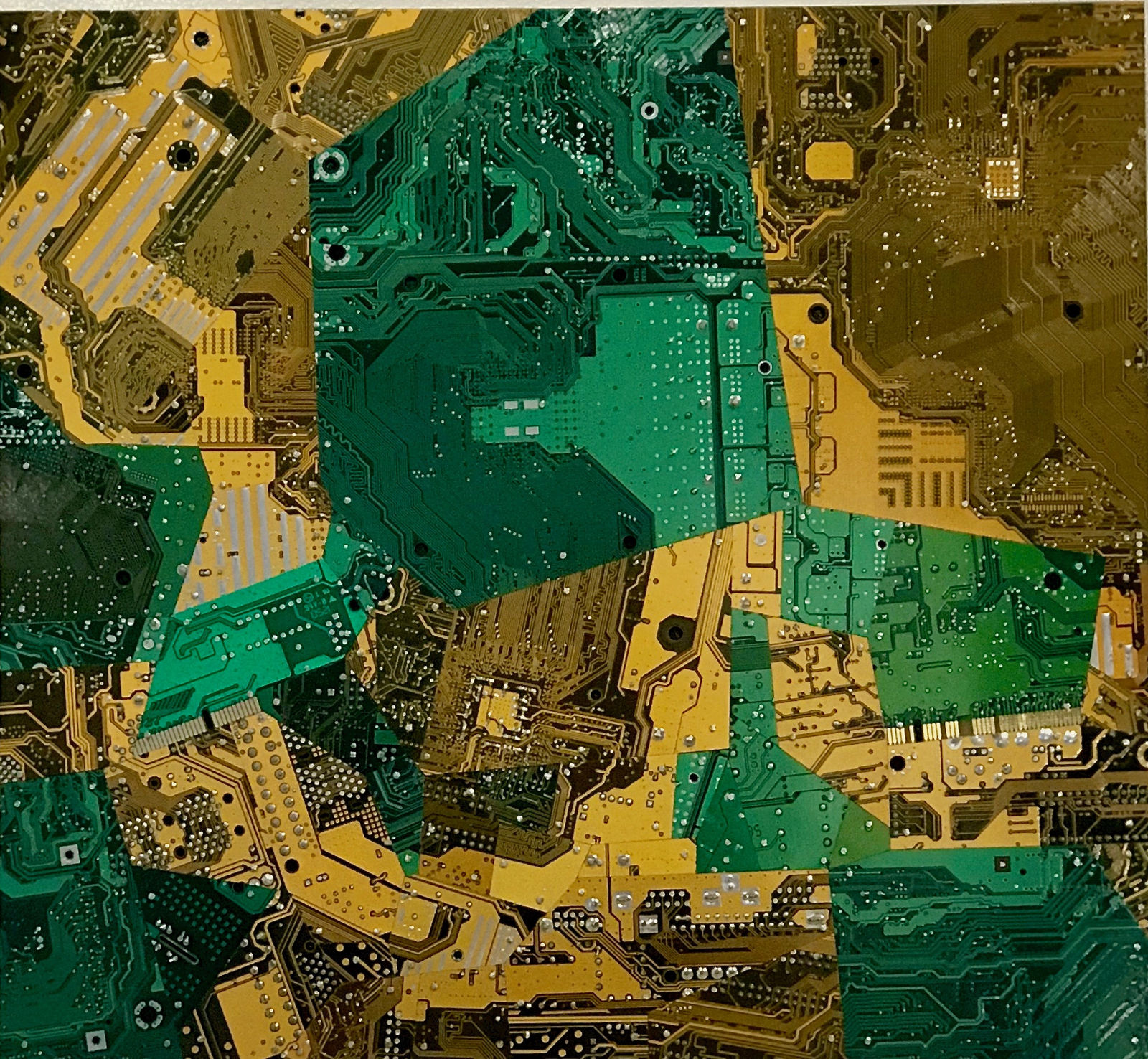 Wally Dion, Green Gold #1, 2018