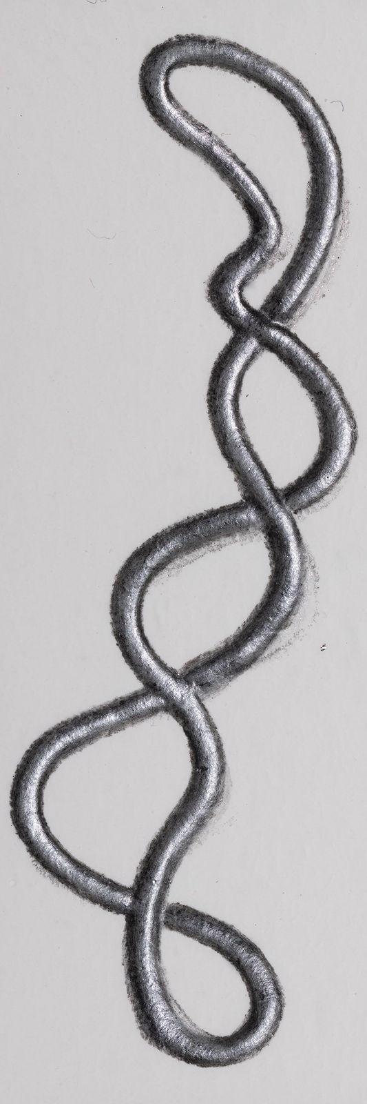 Roberto Pellegrinuzzi, Trajectoire ( torsade 3) , 2024