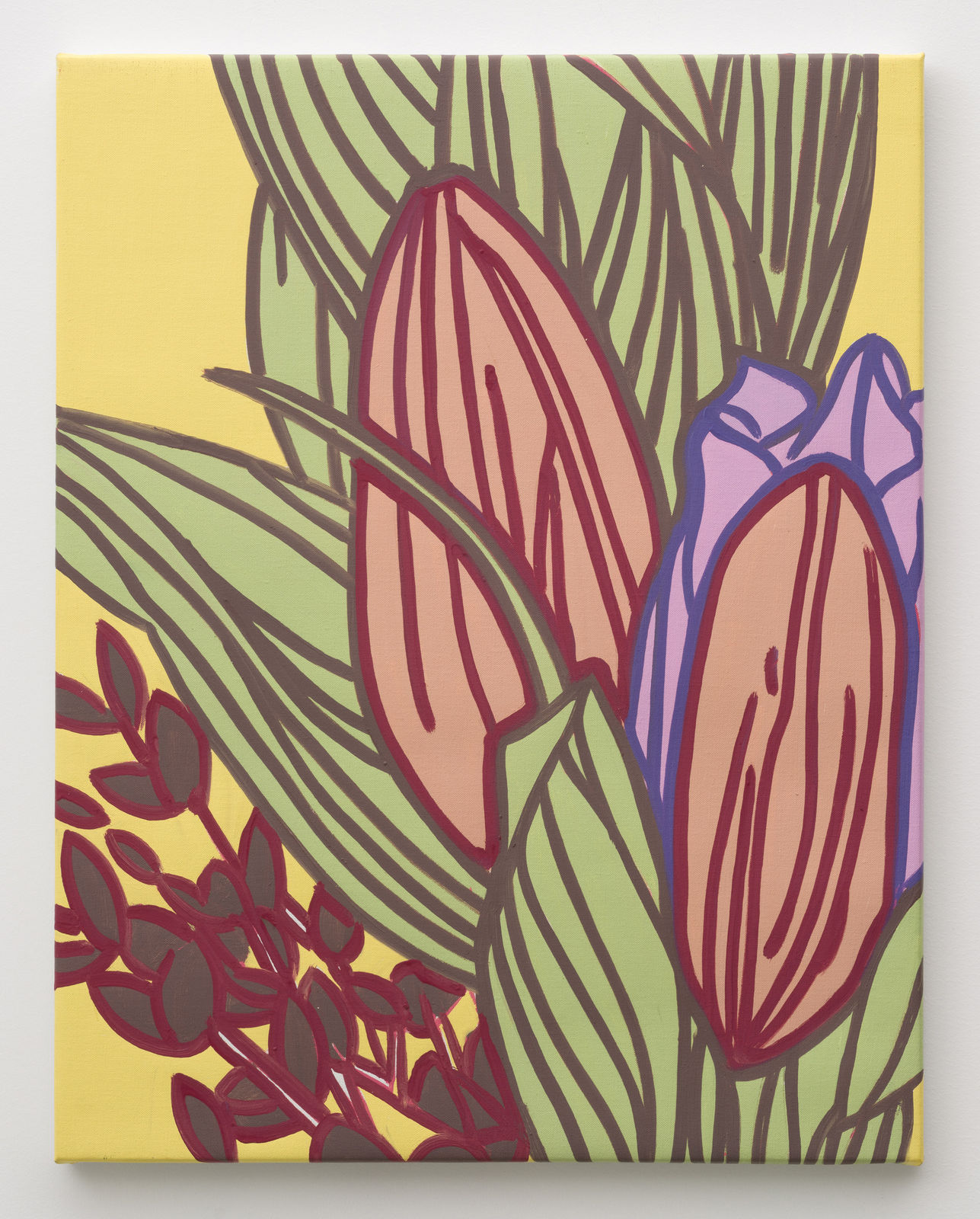 Hubert Schmalix, Yellow, Green, Small, 2022