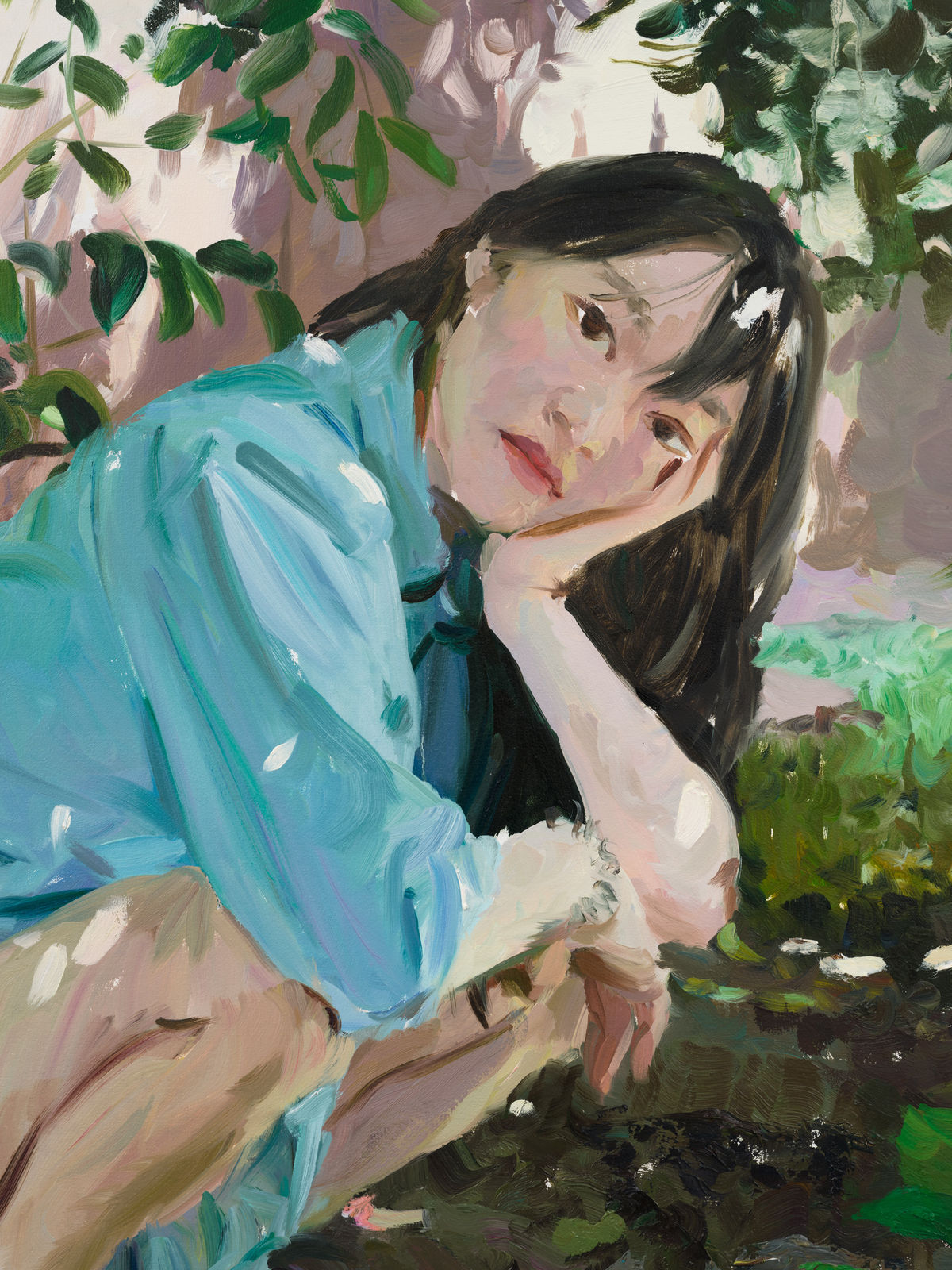 Sung Jik Yang, Joanne Beneath the Lime Tree, 2024
