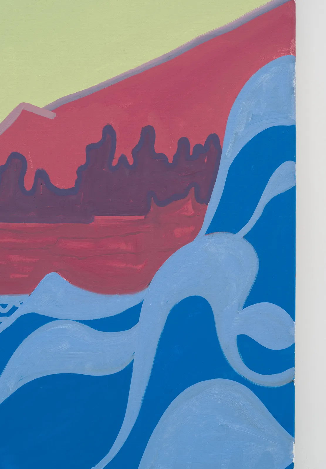 Hubert Schmalix, Red Rock, 2024