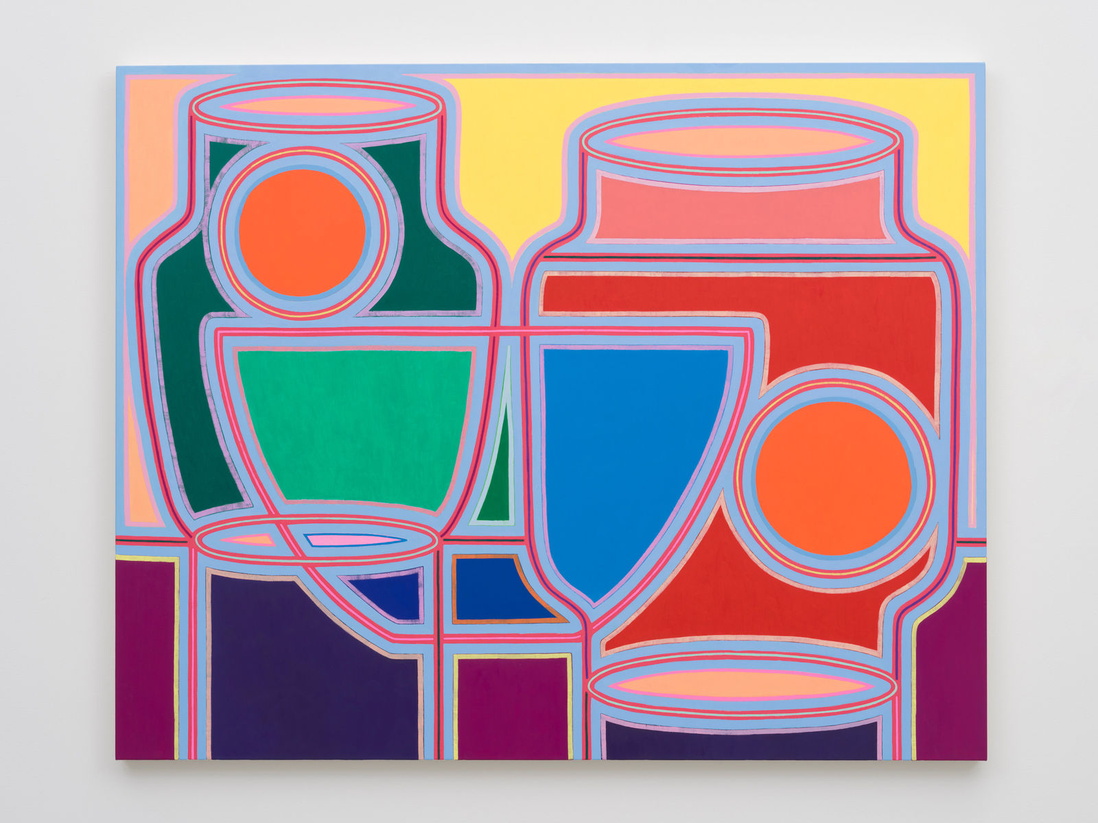 Holly Coulis, Floating Vases Touching Oranges, Touching a Bowl, 2023