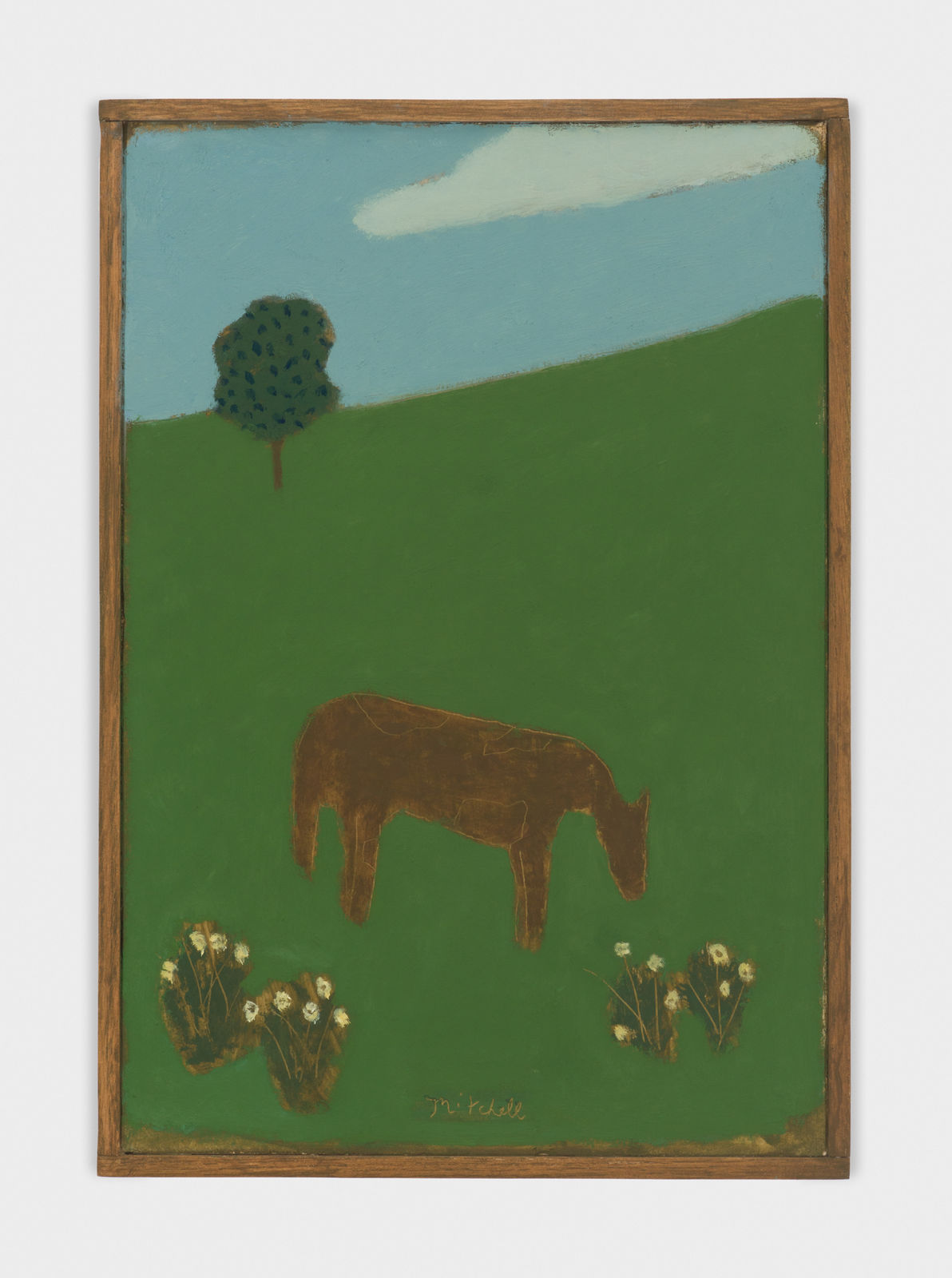 John Joseph Mitchell, Grazing Cow, 2023