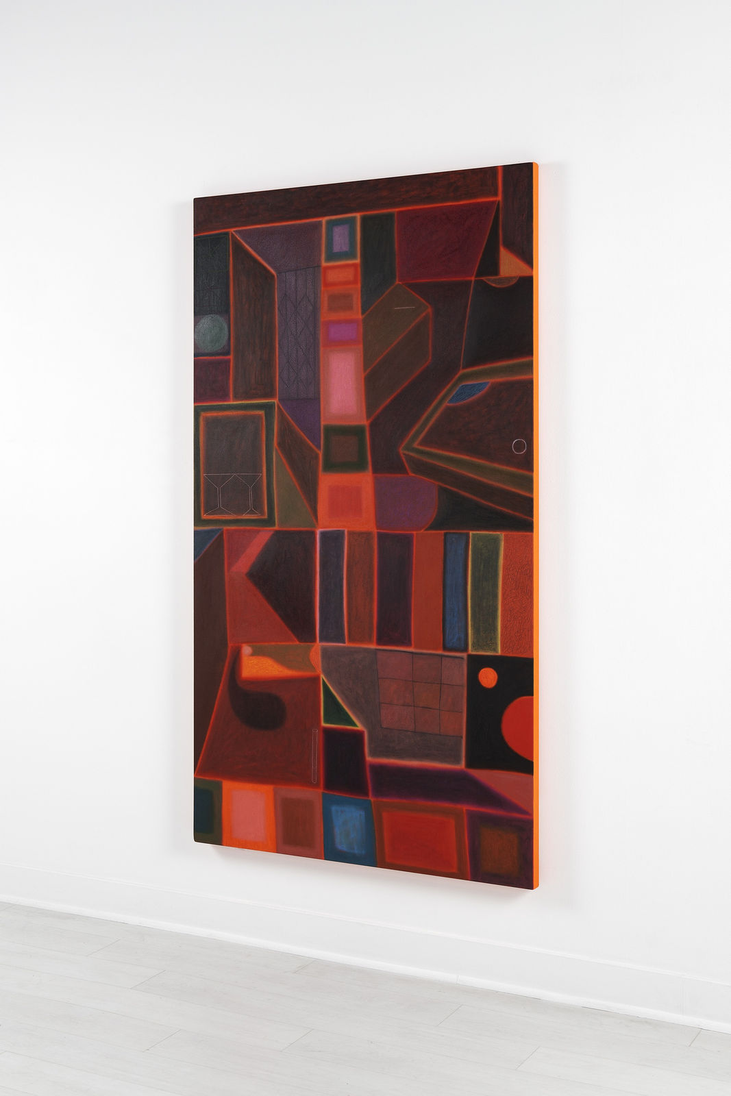 Muzae Sesay, When We Were Here Last IV (Ruby Room), 2023