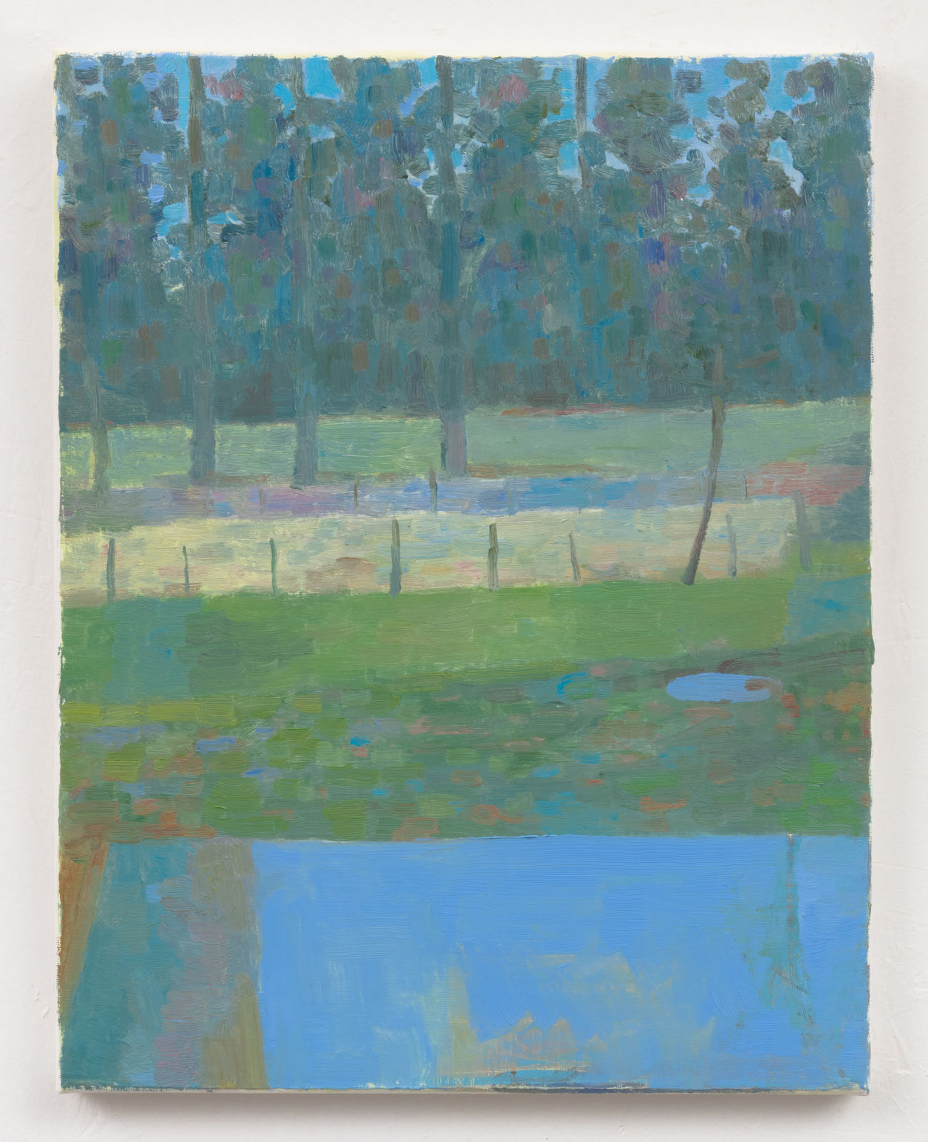 Tomory Dodge, View from the Studio in the Rain, 2022