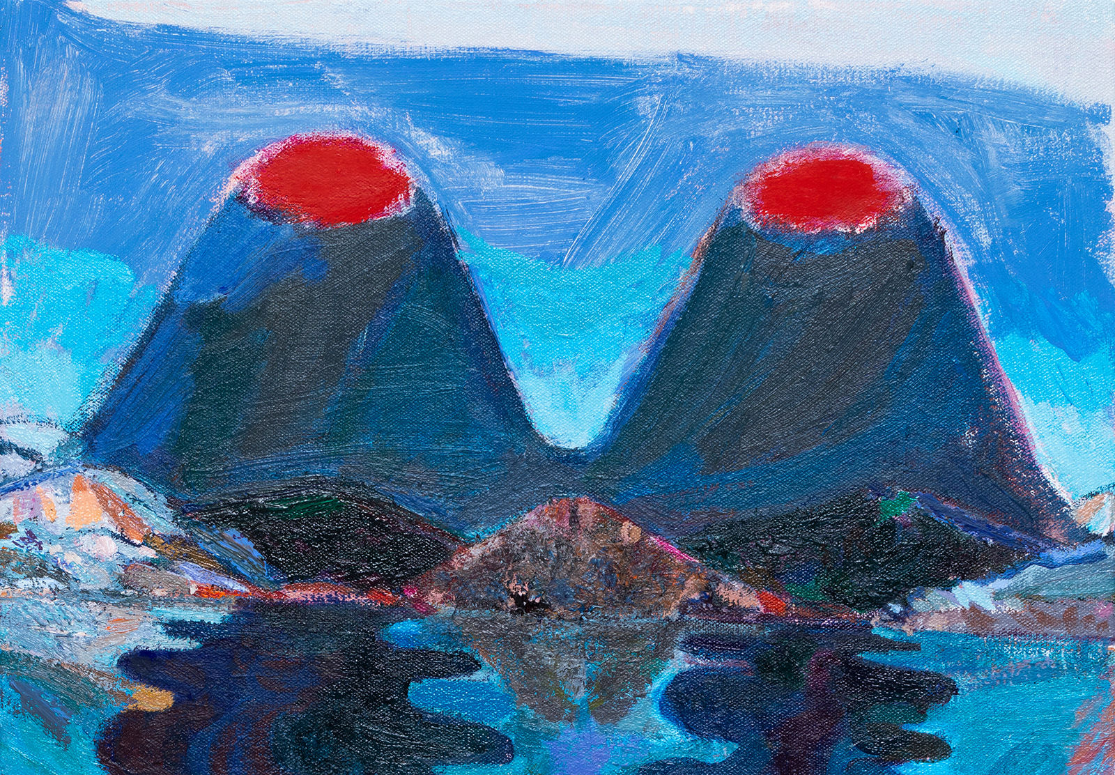 Lisa Sanditz, Mountains 1973-2023, 2023