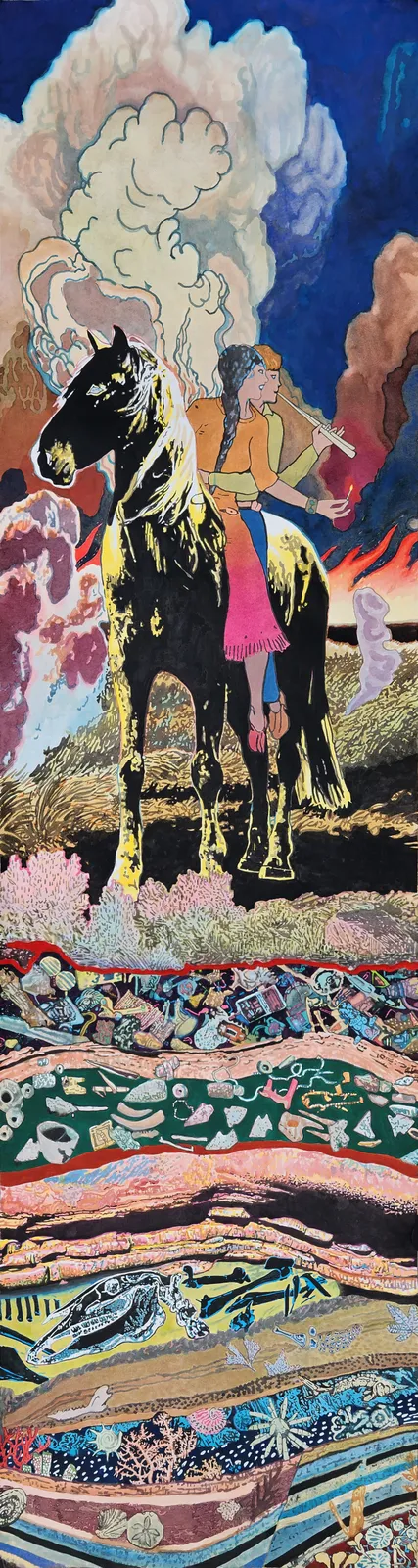 Aaron Morse, Prairie Fire, 2023