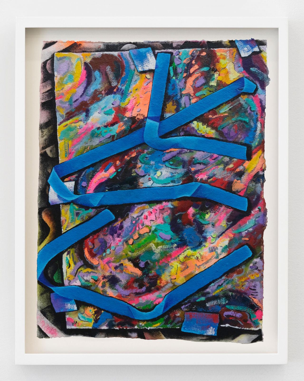 Katy Cowan, Nymph reaching, falling into form, 2024