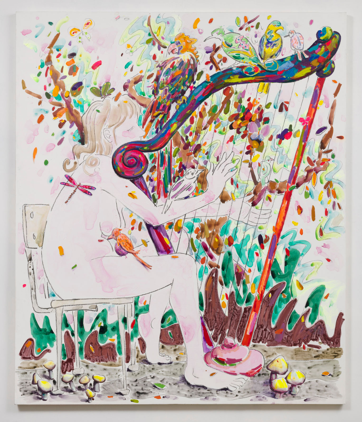 Edgar Bryan, Harpist, 2019