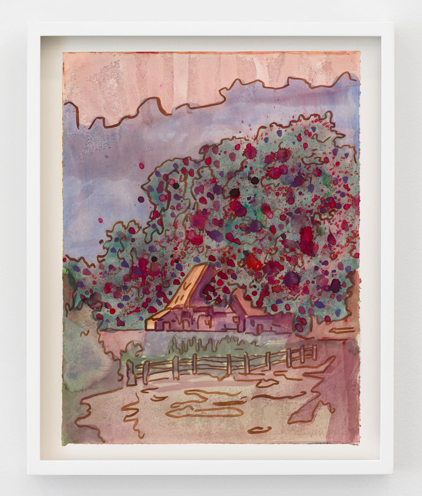 Hubert Schmalix, Fenced 3, 2013