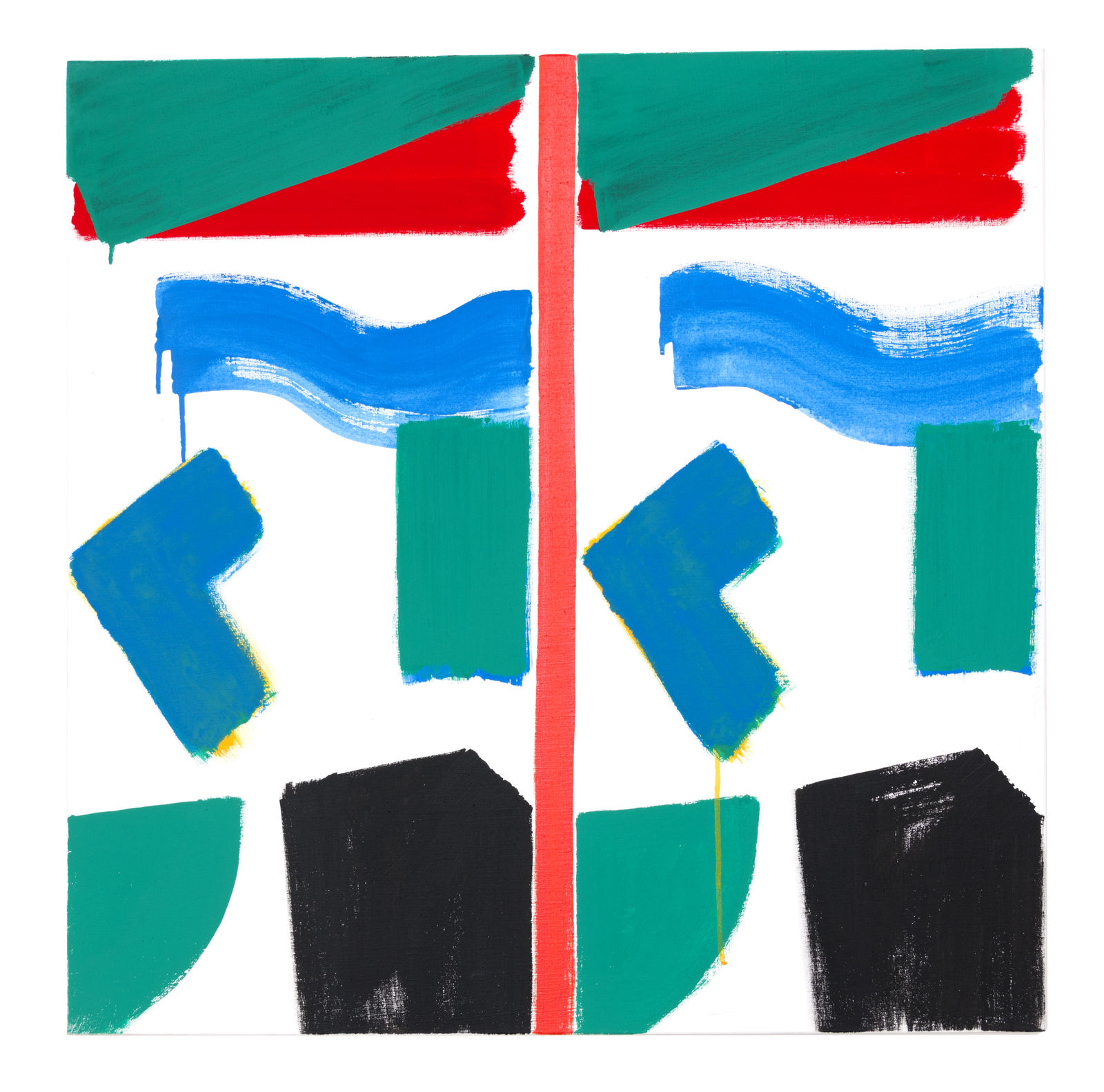 Bernard Piffaretti, Sans titre, 2017