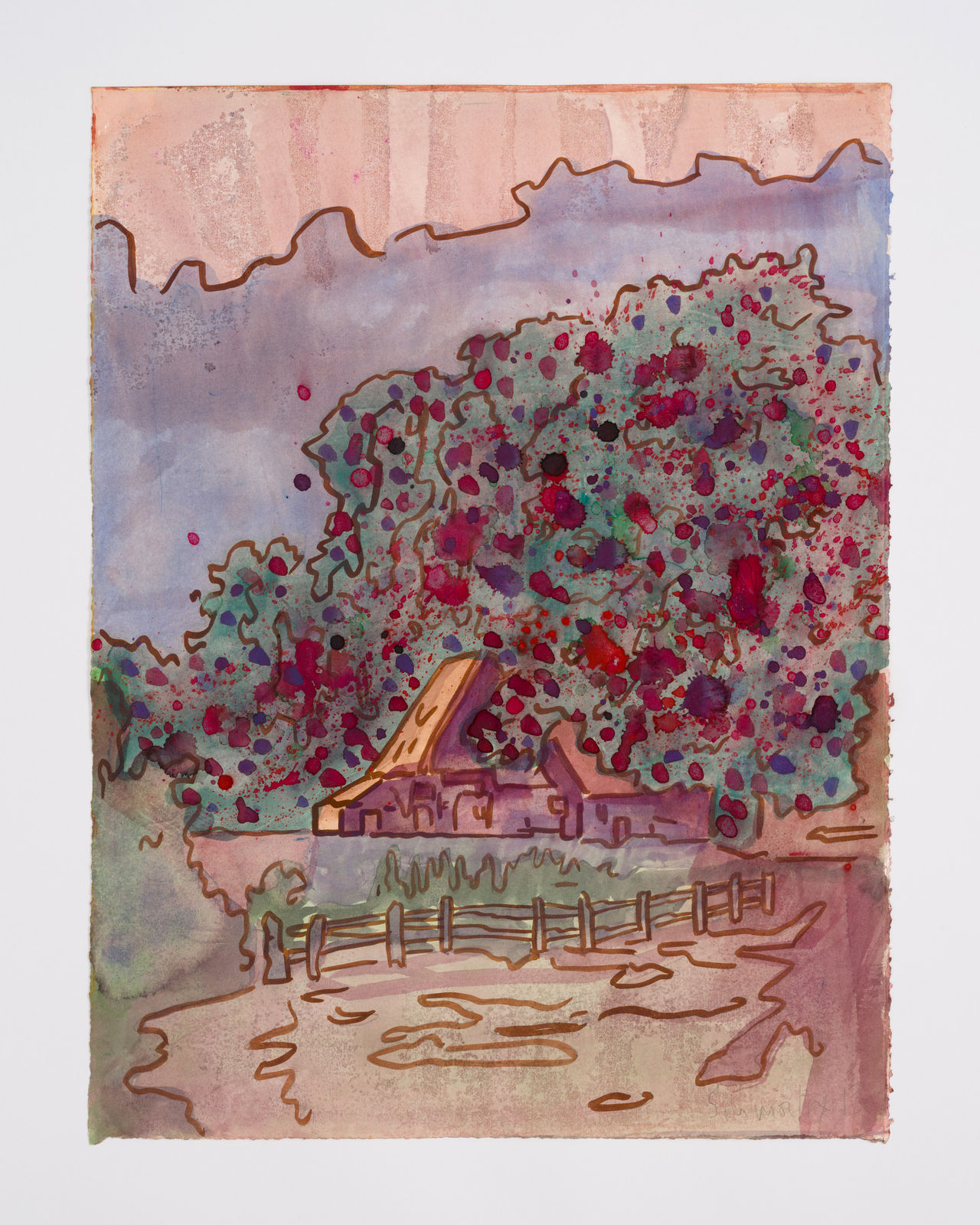 Hubert Schmalix, Fenced 3, 2013