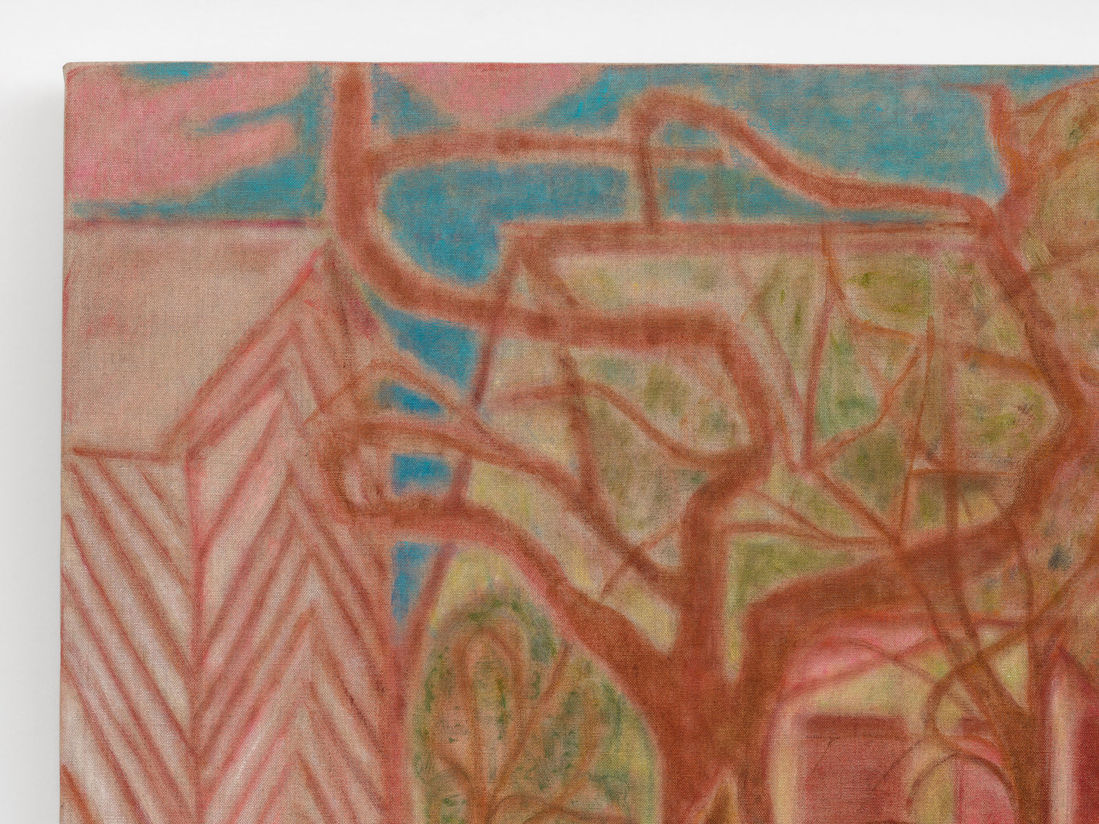 Laurie Nye, Secessionist Studio in Reds and Pinks (1911), 2024