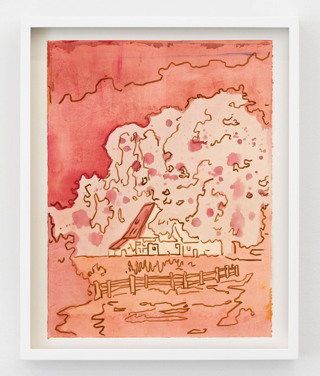 Hubert Schmalix, Fenced 2, 2013