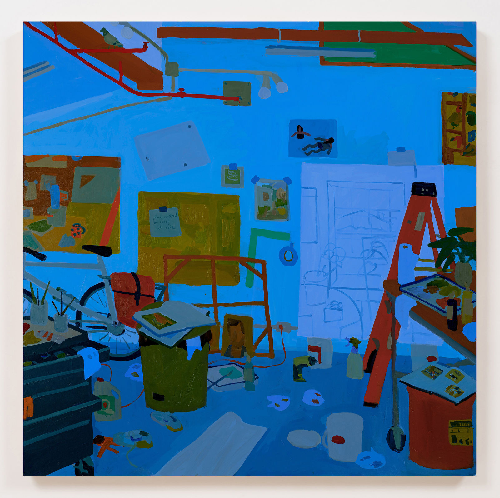 Sophie Treppendahl, Leaving the Studio, 2023