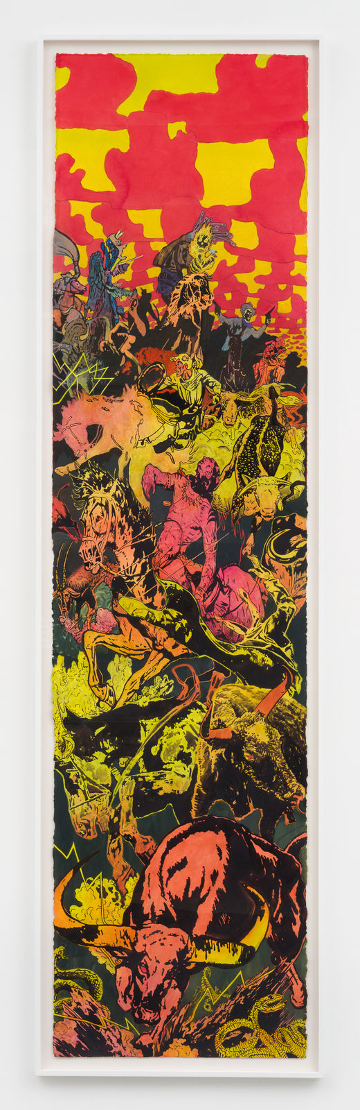 Aaron Morse, Stampede (Western Death), 2017