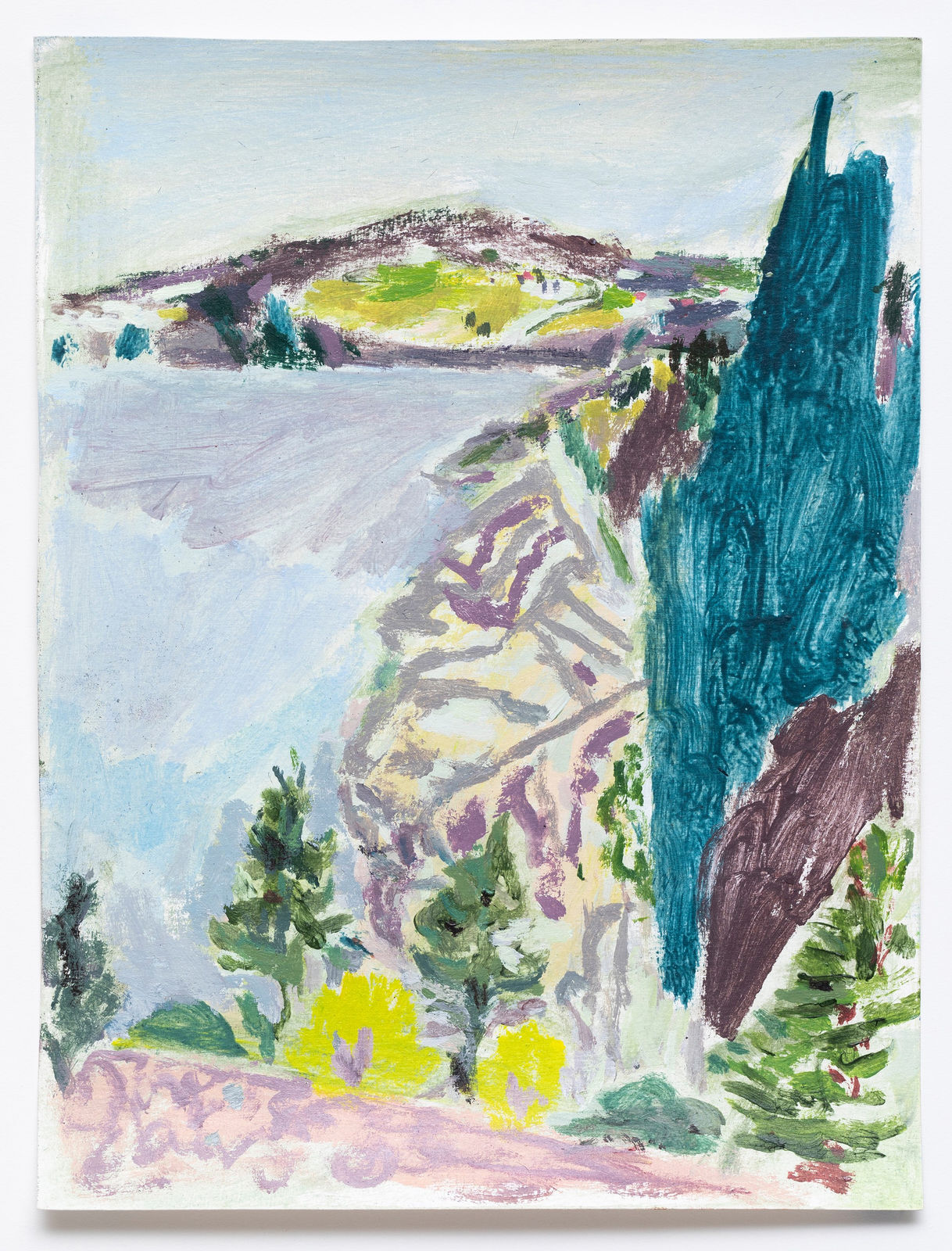 Lisa Sanditz, East Coast Trail, Pouch Cove, With Rowan, 2023