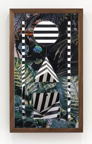 Brian Bress, Circle, Triangle, Square, Two Bars, 2015