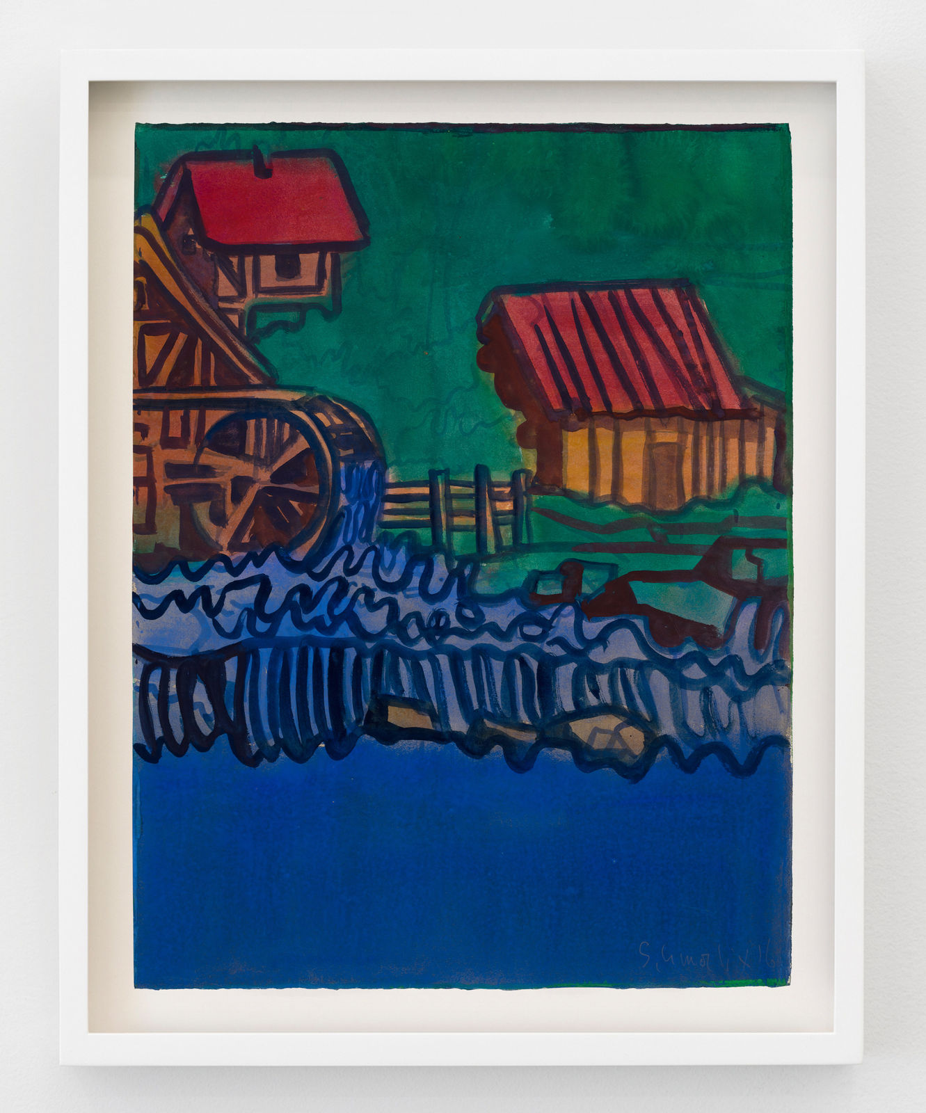 Hubert Schmalix, Untitled, 2016