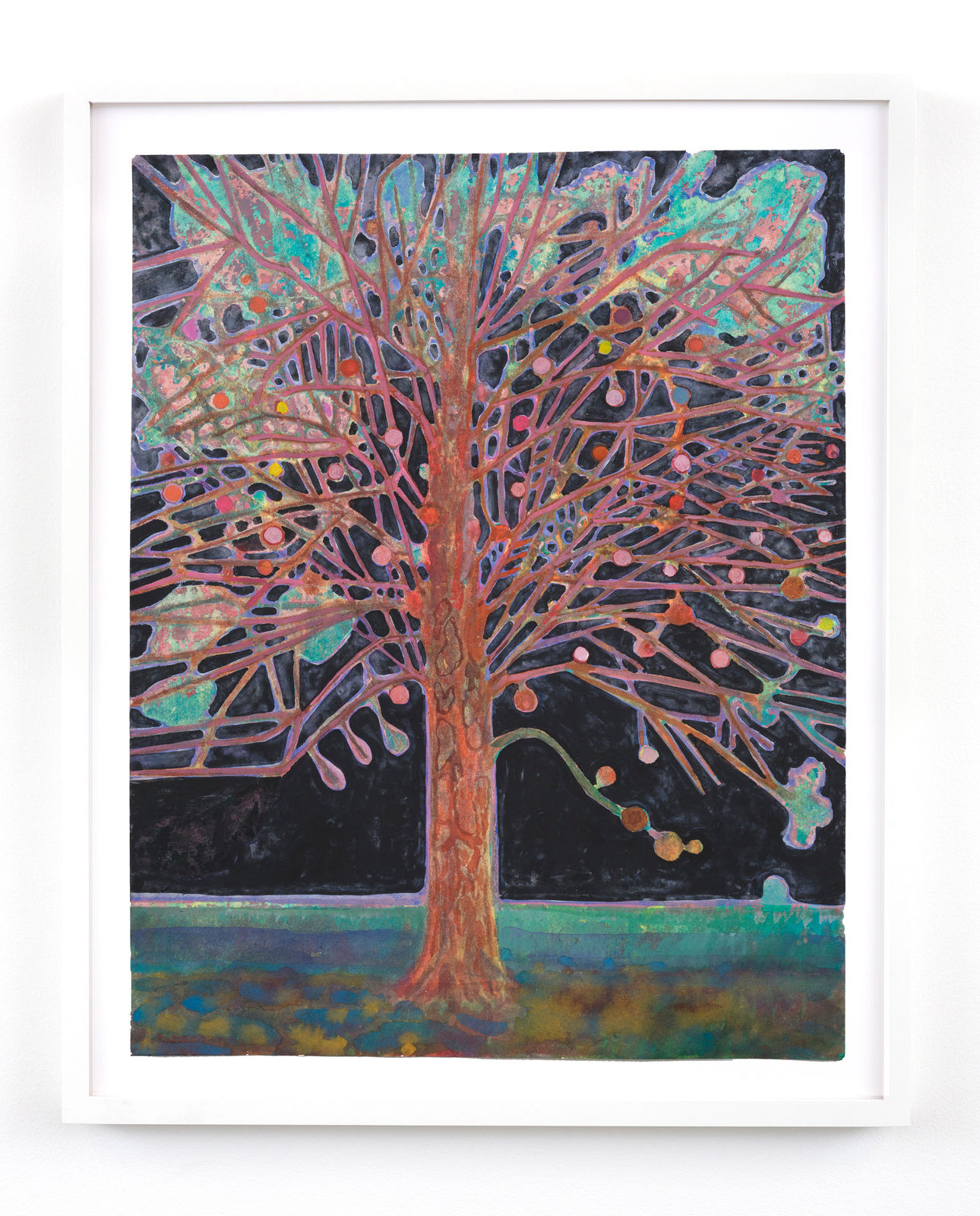 Sky Glabush, Tree with Fruit, 2022