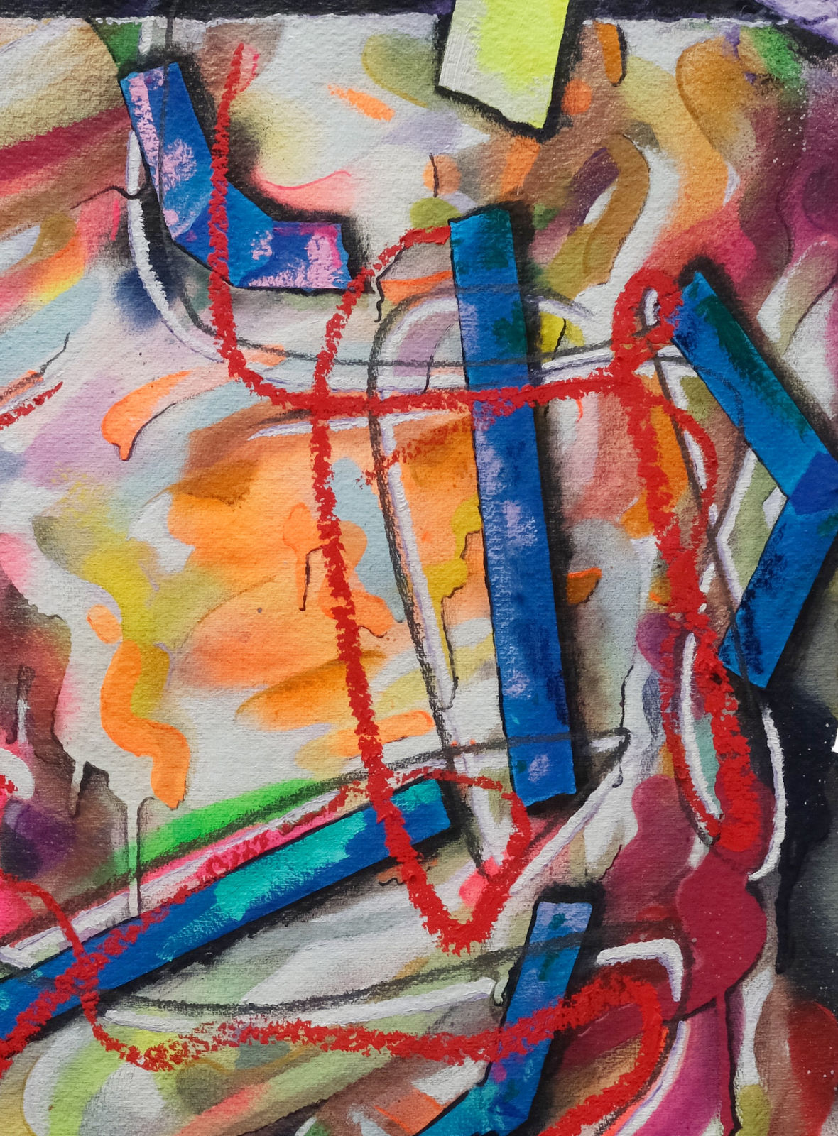 Katy Cowan, Lys proudly sitting, breaking depth, 2024