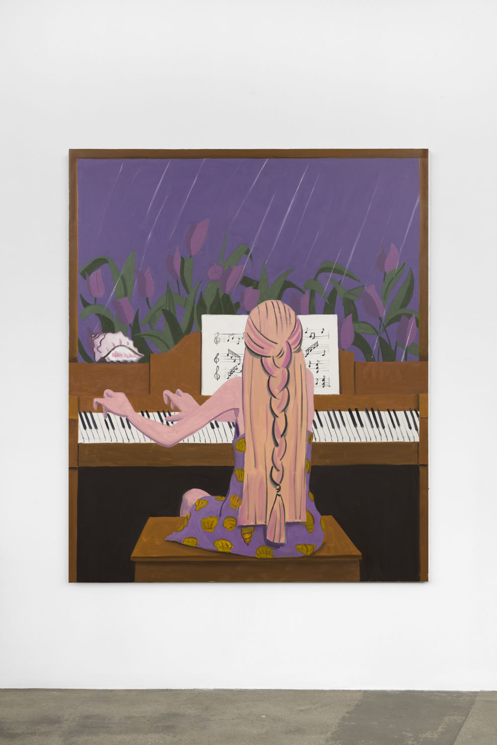 Edgar Bryan, Pianist with Braid, 2019