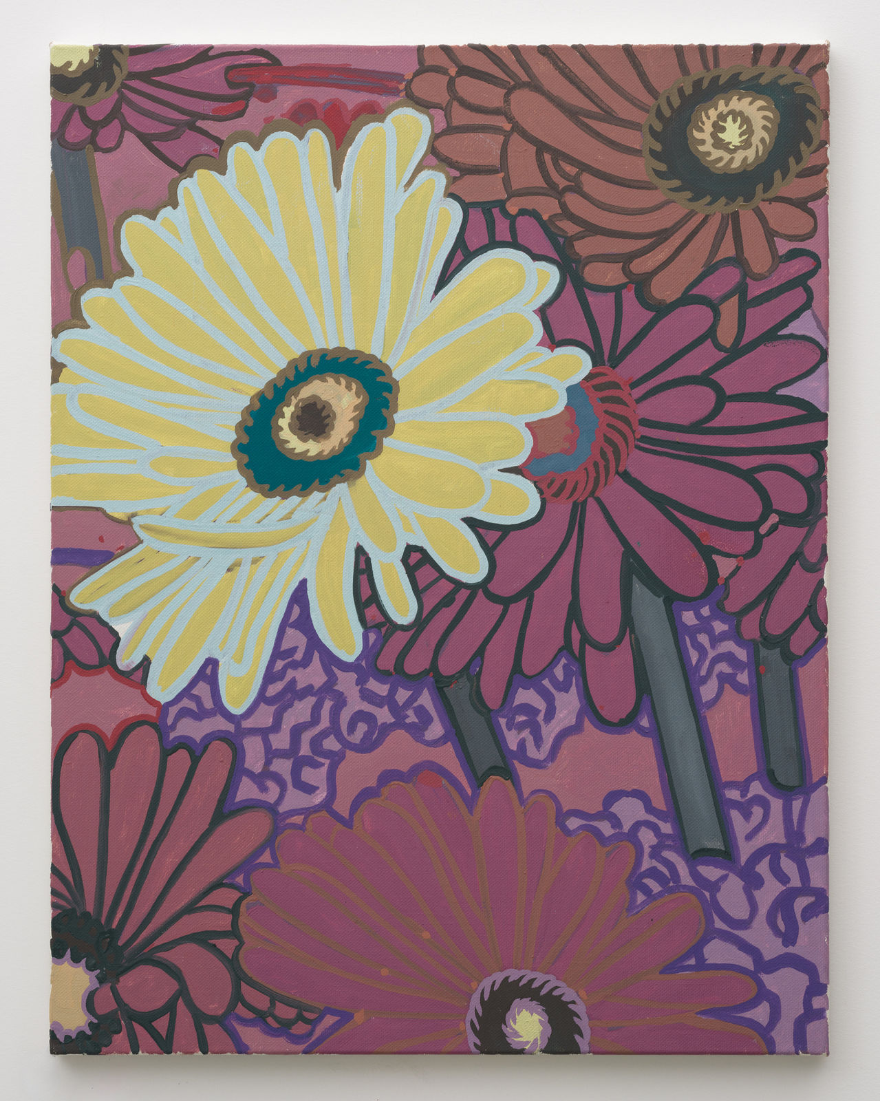 Hubert Schmalix, Flowers, 2022