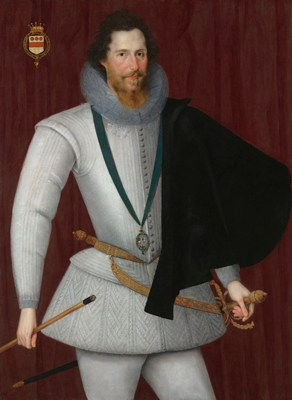 Marcus Gheeraerts the Younger, Portrait of Robert Devereux (1565-1601), 2nd Earl of Essex, 1590s