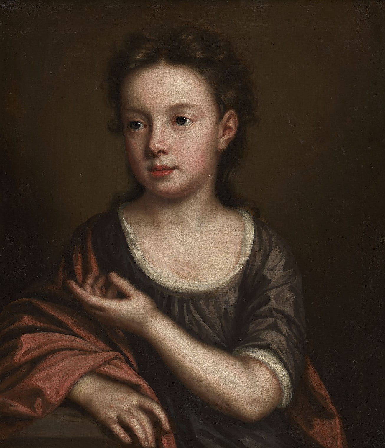 Mary Beale, Portrait of a young girl, traditionally identified as Miss Kate Bond