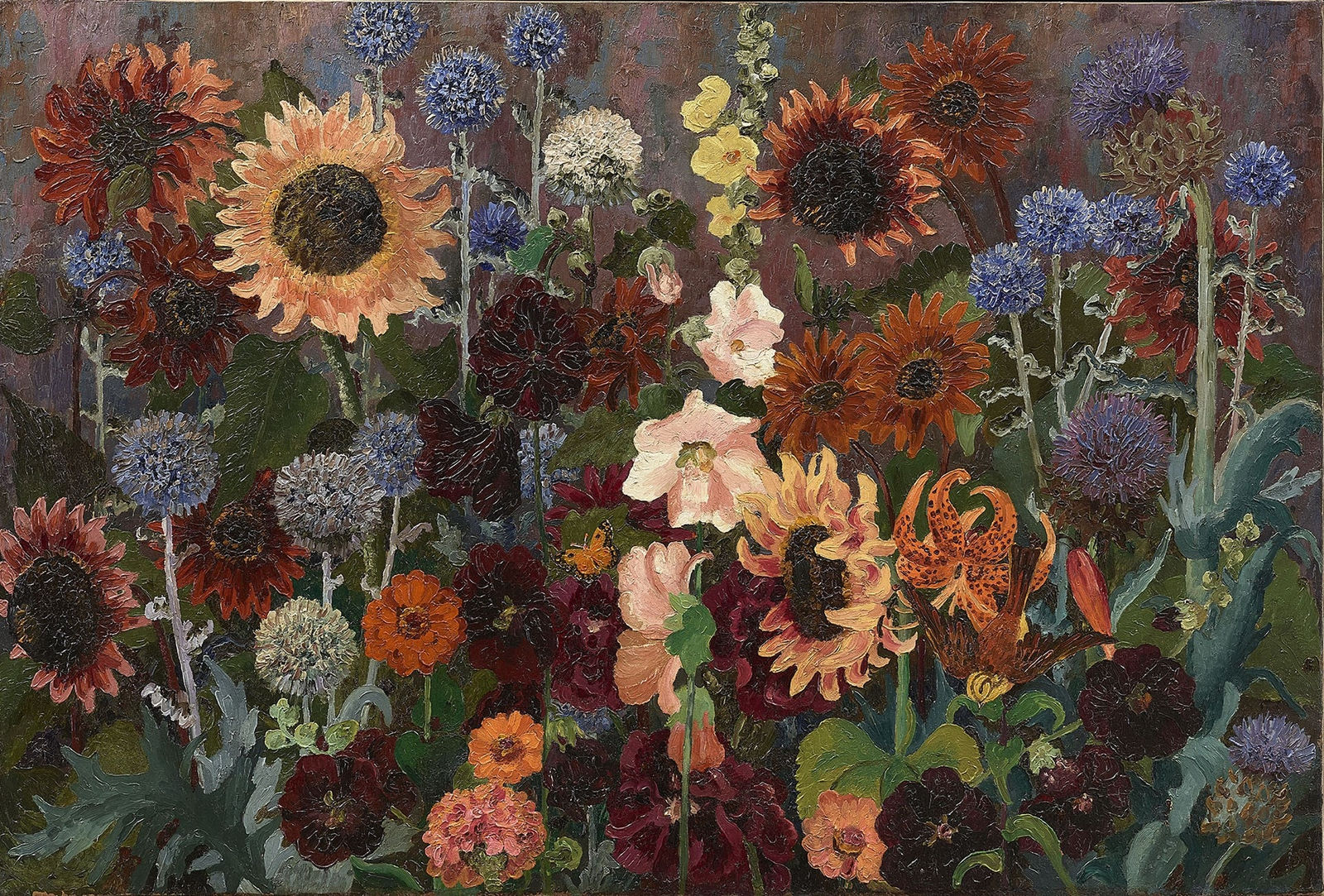 cedric morris sunflowers
