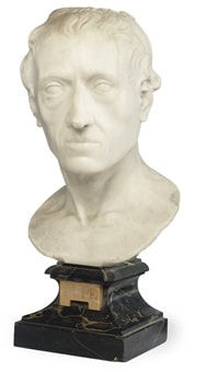 Circle of Louis Francois Roubiliac, Portrait of Alexander Pope (1688-1744), Mid- to late-eighteenth century