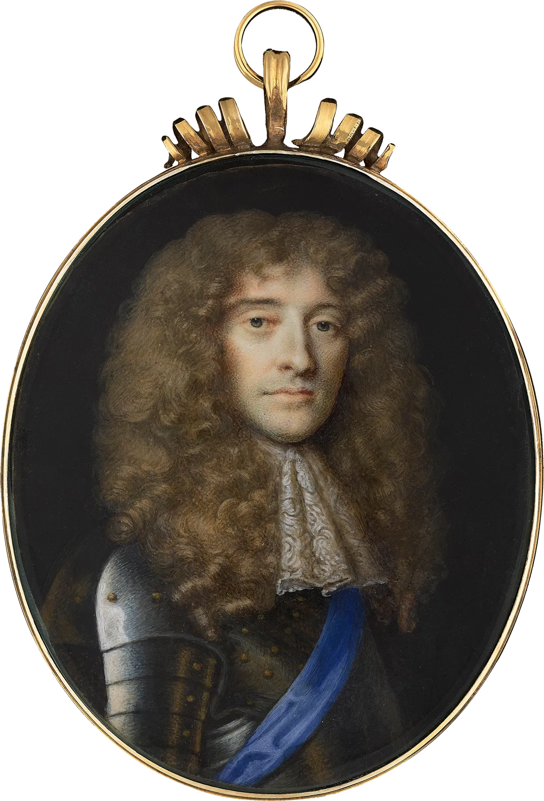 Nicholas Dixon, James, Duke of York, later James II, King of England (1633-1701), wearing armour and the blue sash of the Garter, c. 1665