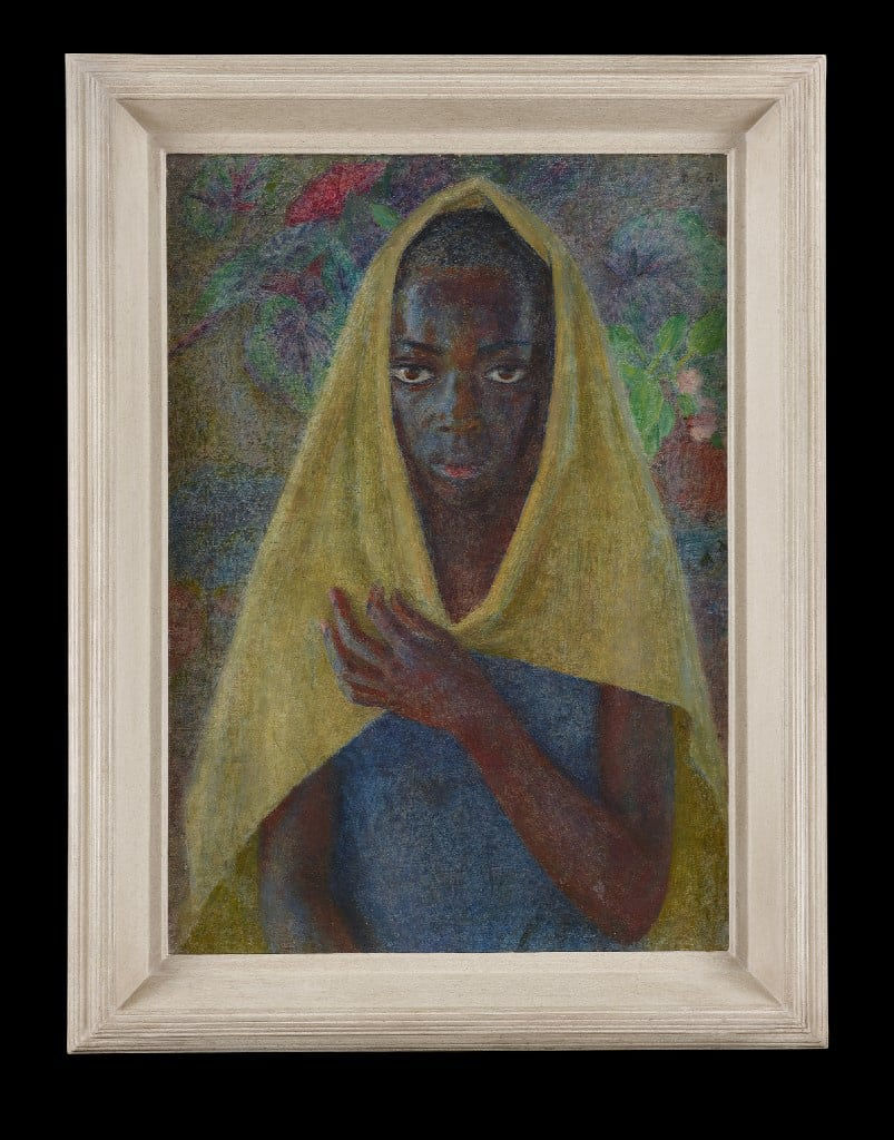 Dod Procter, Girl in a Shawl, 1956