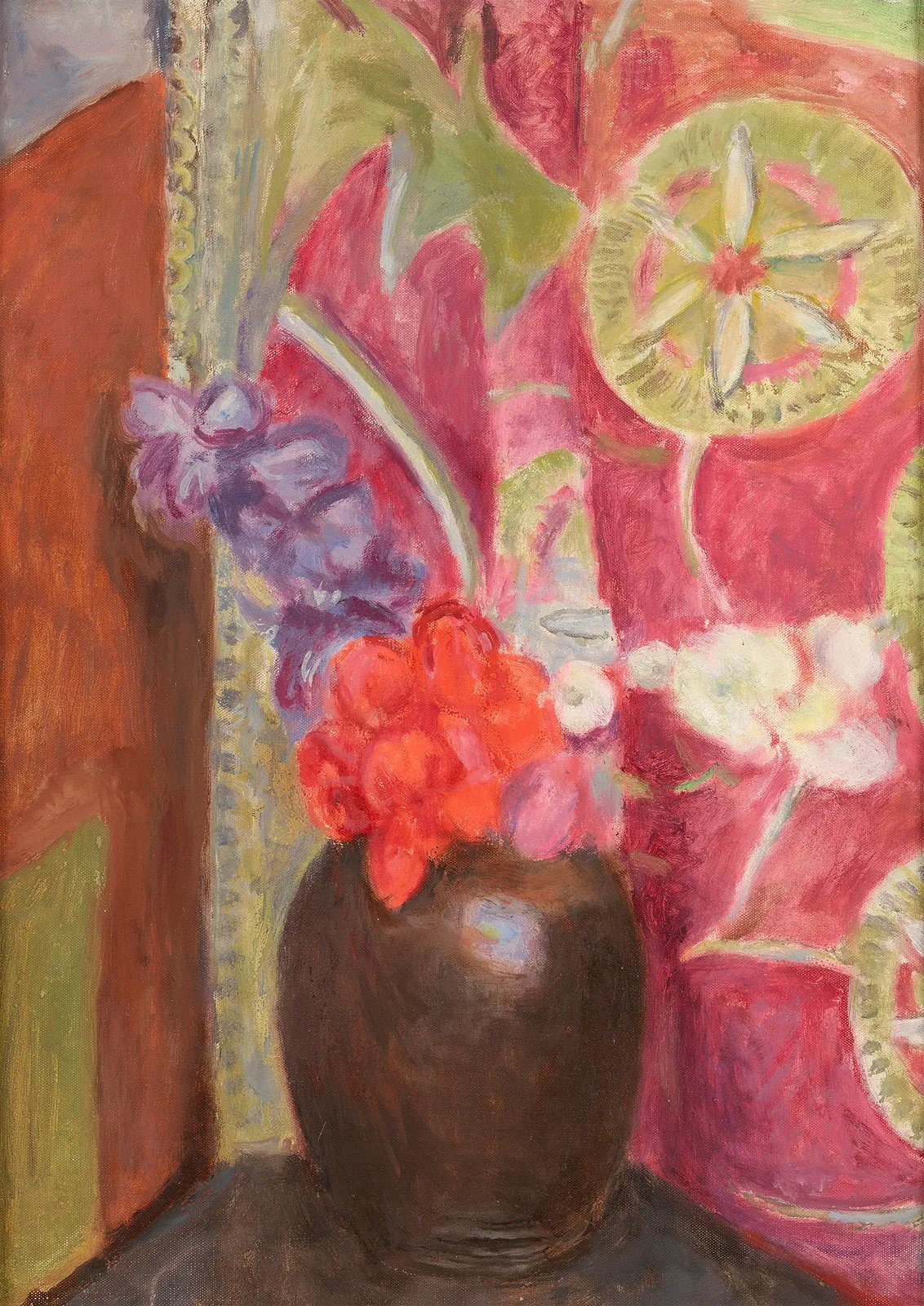 Vanessa Bell, Still-life of Flowers, c. 1950