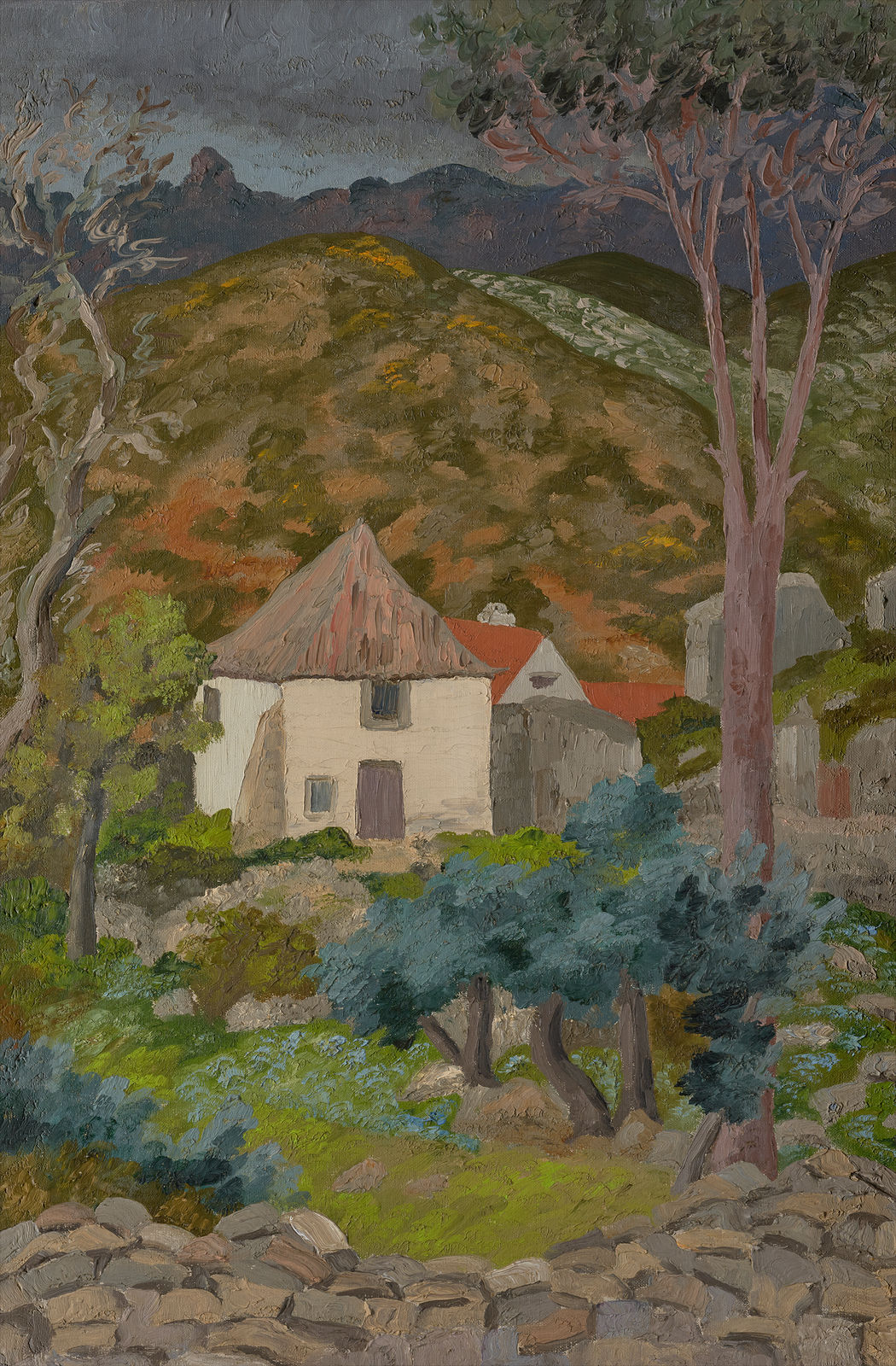 Cedric Morris, A View of Sintra, Portugal, 1950s