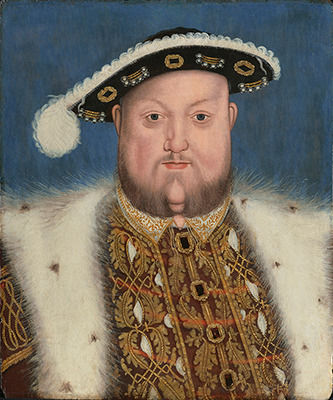 Follower of Hans Holbein, Portrait of King Henry VIII (1491–1547), Mid Sixteenth Century