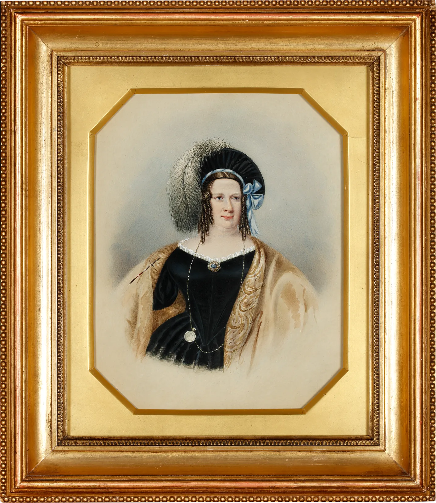 Self-portrait of Sarah Biffin