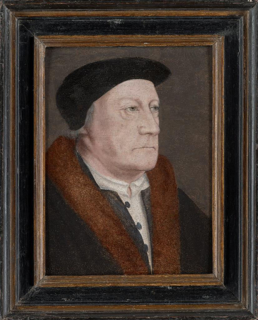 Follower of Hans Holbein, Portrait of George Neville (c. 1469-1535), 3rd Lord Abergavenny, late 16th century
