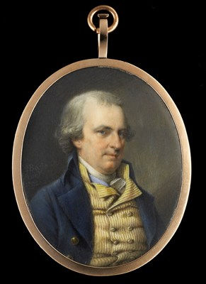 John Bogle, Portrait miniature of Robert Graham of Gartmore (c. 1735-97), later Cunninghame-Graham, late 18th century