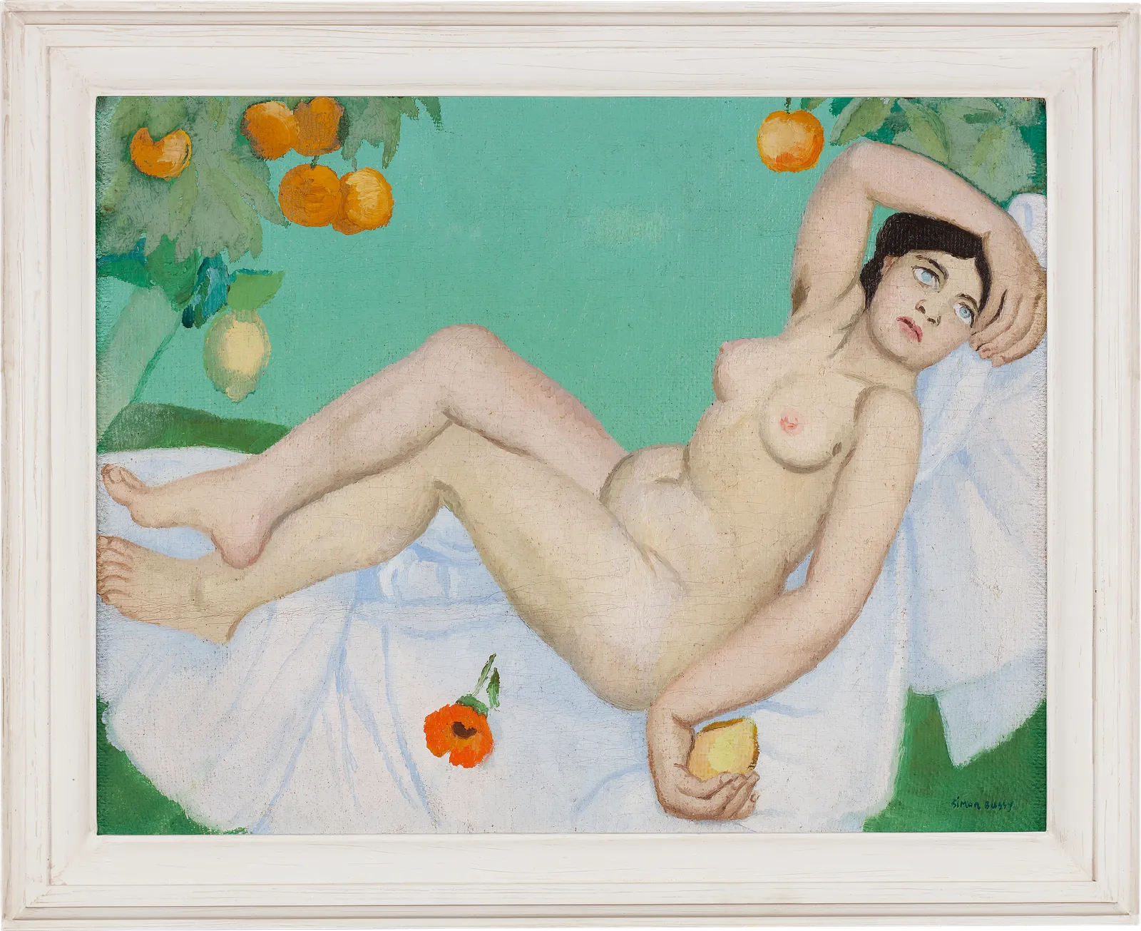 Simon Bussy, Portrait of Dorothy Reclining, c. 1911