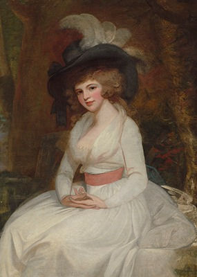 George Romney, Portrait of a Lady, late 18th century