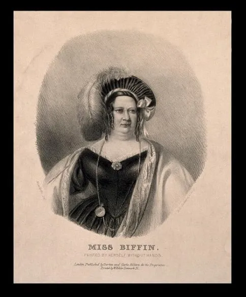 Lithograph by R. T. Stothard after Sarah Biffin