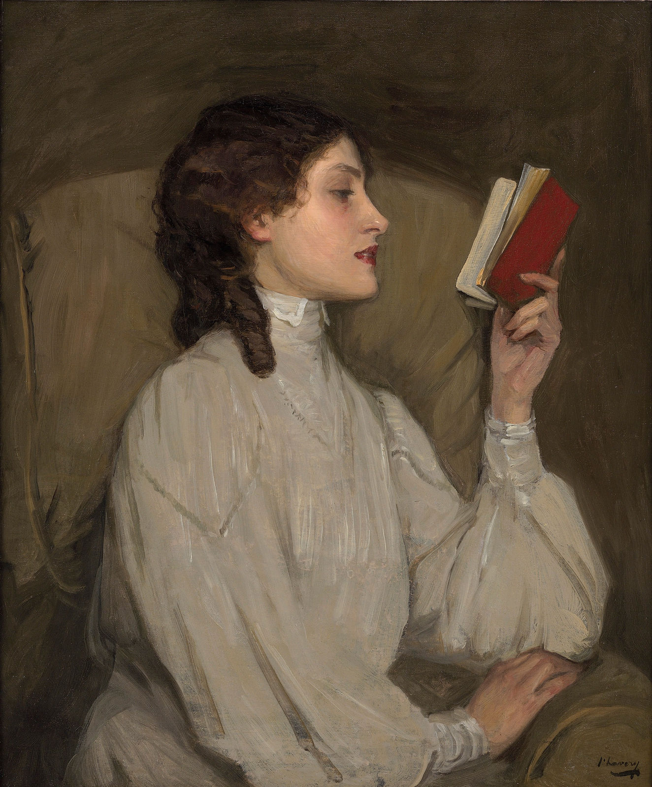 Sir John Lavery, Miss Auras, The Red Book, c. 1905-7
