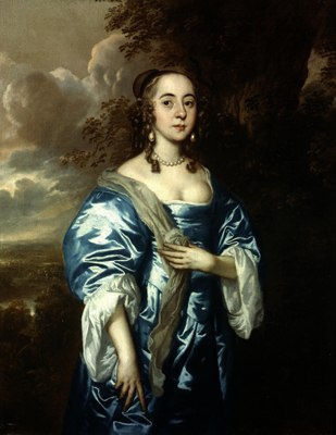 Peter Lely, Portrait of a Lady, of the Rogers Family of Blachford Devon, 1640s