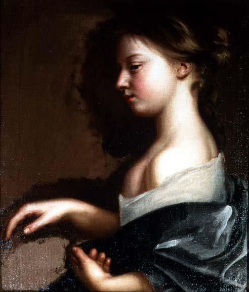 Mary Beale, Portrait of a young girl, c. 1681