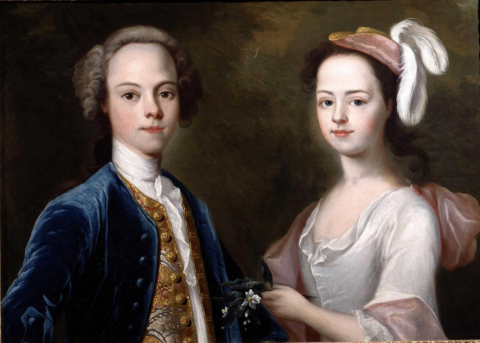 Enoch Seeman, Portrait of Two Children, 1730s