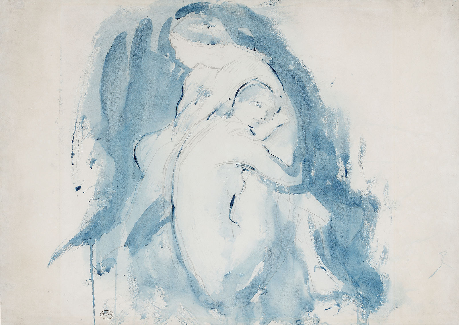 Ambrose McEvoy, Study of Two Nudes, c. 1910-5