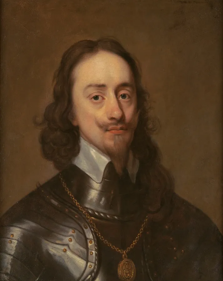 Circle of Sir Anthony van Dyck, Portrait of King Charles I (1600-49), c. 1640