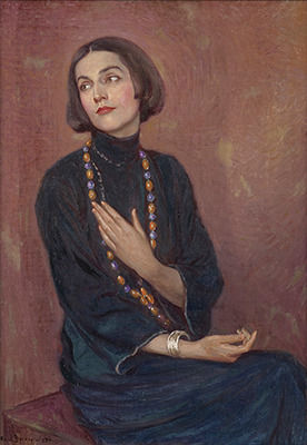 Paul Swan, Portrait of Isadora Duncan (1877-1927)