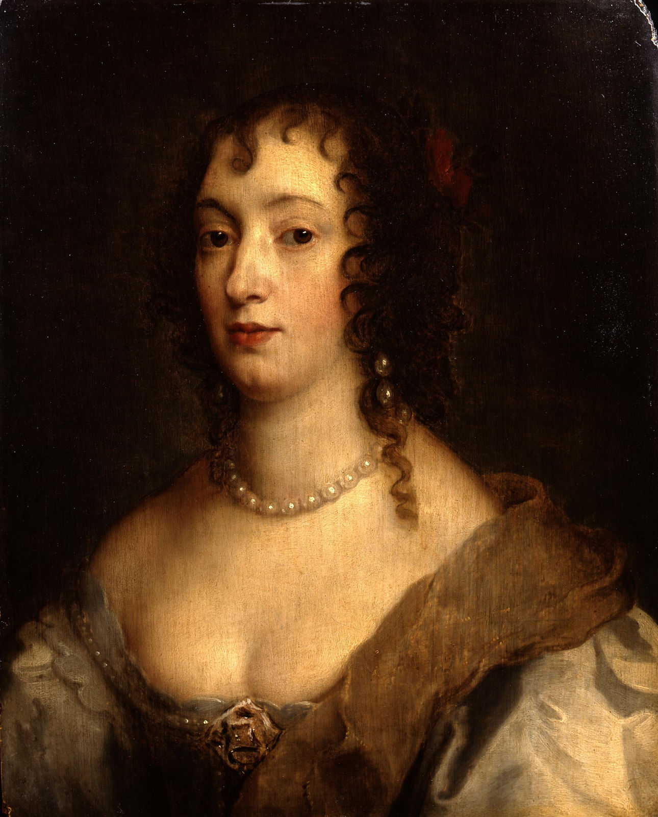Theodore Roussel, Portrait of Anne Villiers (1610-54), Countess of Morton, 1640s